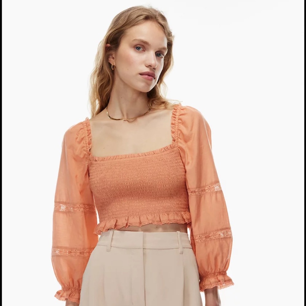 Wilfred Soiree Crop Blouse